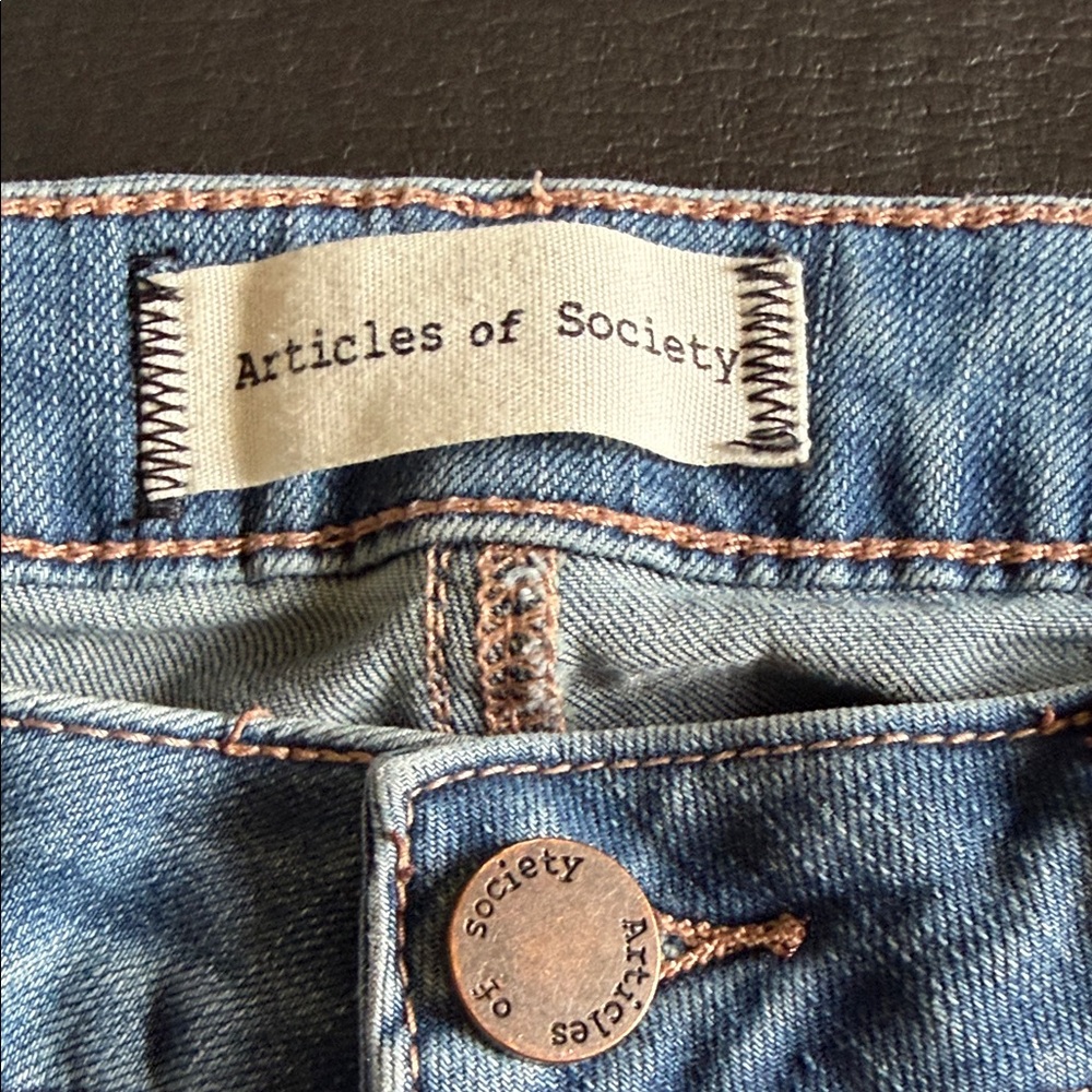 Articles Of Society Light Blue Denim Jeans - Picture 3 of 8